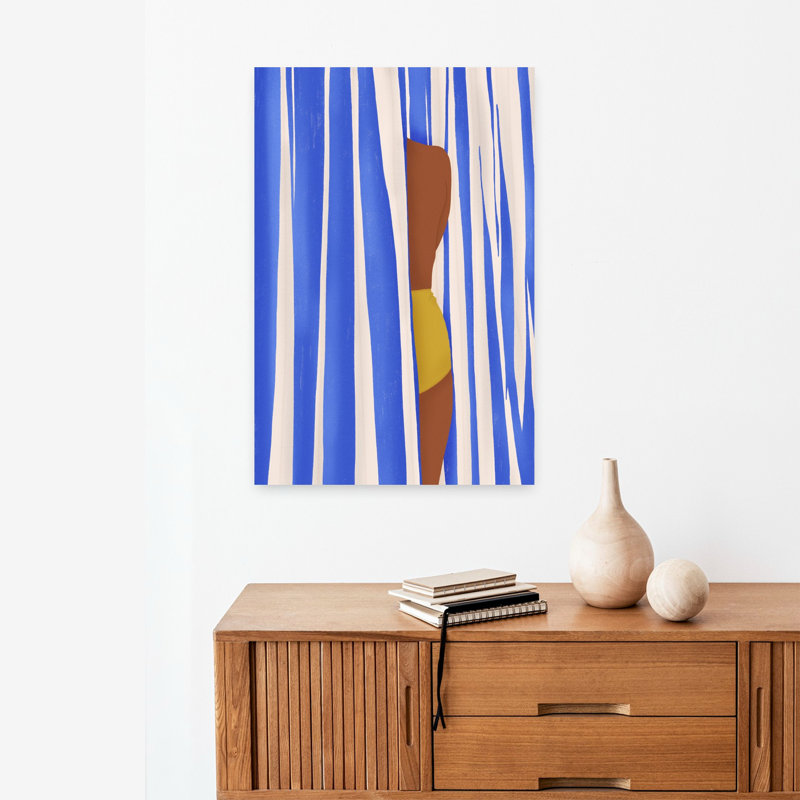 Art contemporain, art côtier abstrait, H 24 po x l 16 po