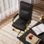Fauteuil de direction en cuir avec accoudoirs, dossier haut et soutien lombaire-820917674-820917675