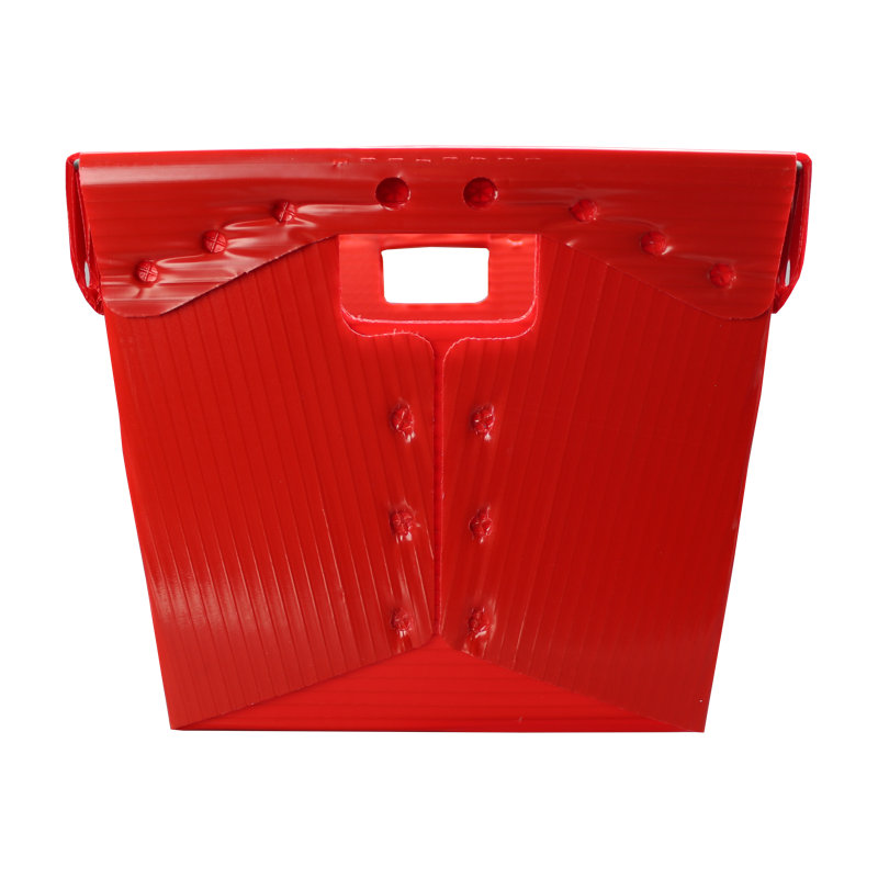 Plastic Cube Set, Red