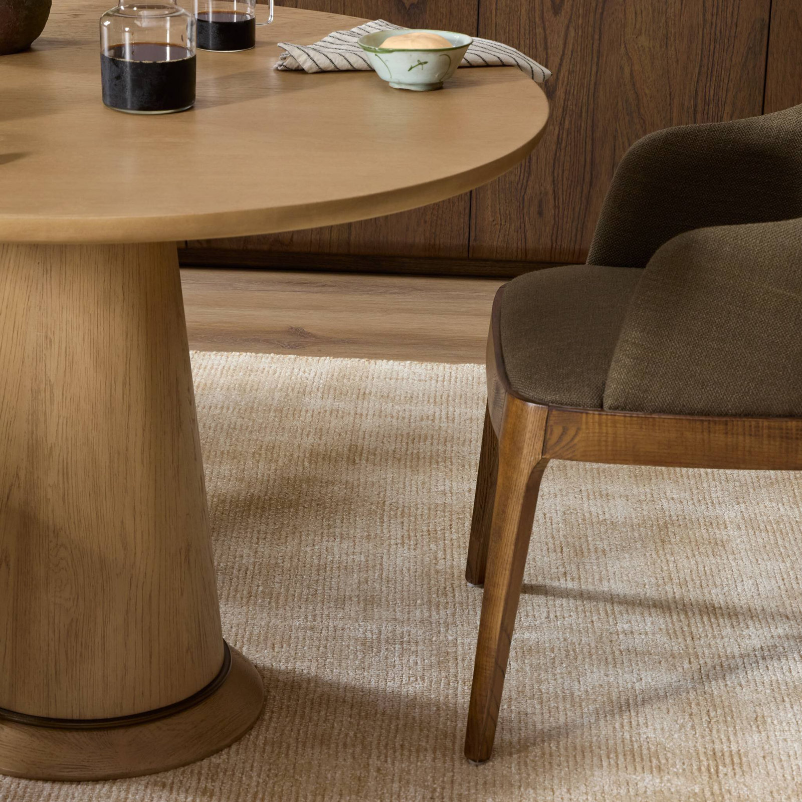 Adeline Dining Table, 30"H x 42"L x 42"W