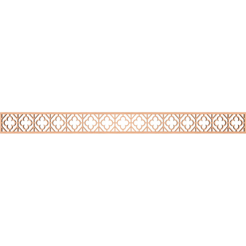 Moulure Hazelton, Aulne, H 4 po x l 46,375 po x P 0,375 po