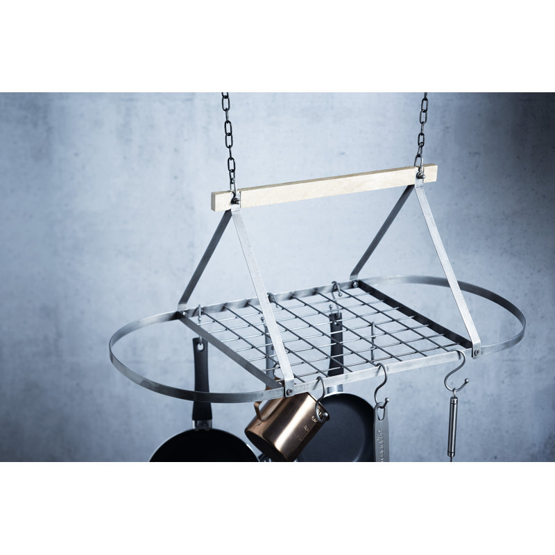 Industrial Kitchen Hanging Pot Rack
