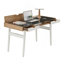 Bureau d'ordinateur compact avec rangement multiple