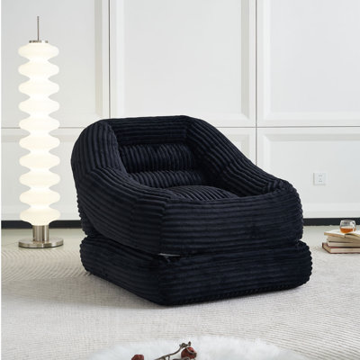Canapé-lit pliant surdimensionné de 39,37 po, méridienne convertible