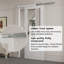 Porte de grange coulissante 80 po en verre transparent semi-transparent 80 po avec quincaillerie (aucun assemblage requis)-111083466