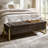 Shanieka 55.3'' W Upholstered Flip Top Storage Bench-588961912