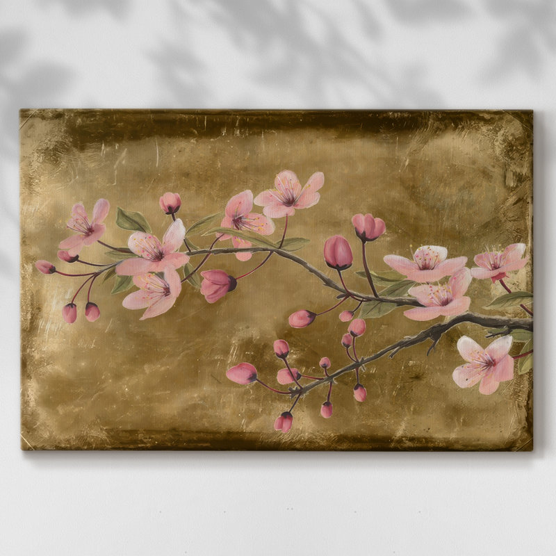Branch Blossoms I -Gallery Wraraped Cavas, 40 x 60