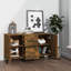 Buffet console avec rangement pour bois d'ingénierie-1743336840