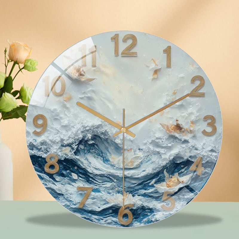 Horloge murale 12 po