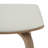 Hoxha Leather Square Counter Stool With Stained Poplar Wood Frame And 360-Degree Swivel Hoxha Collection-1281009137