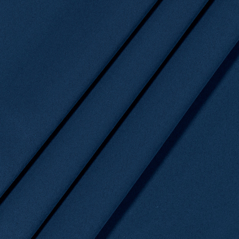 Indigo Polyester Blackout Rod Pocket Curtain Panel