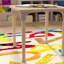 Table de classe carrée en bois à hauteur ajustable Bright Beginnings-86004674