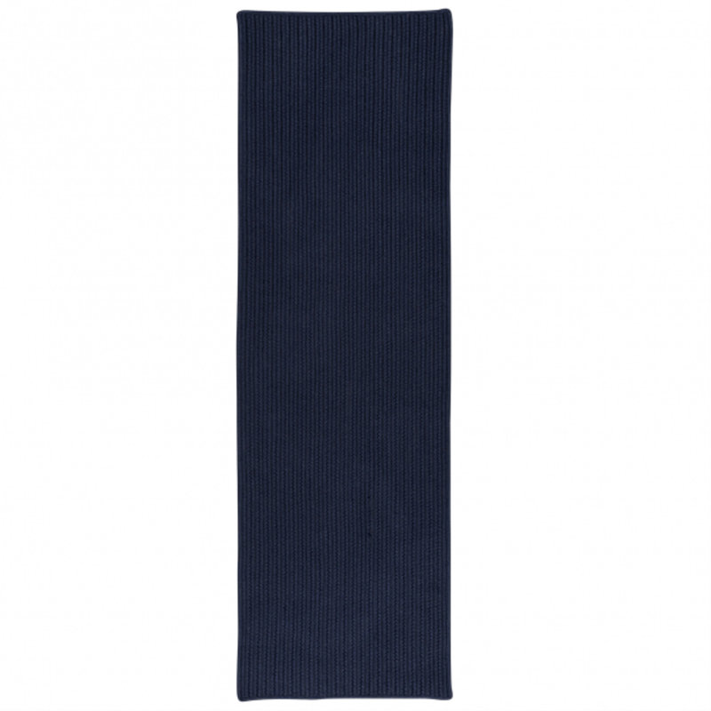 Tapis bleu marine Runner Marie, Tapis de couloir 2 pi x 6 pi