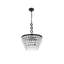 Lustre unique à 5 lumières avec accents en cristal Beno-1402445326