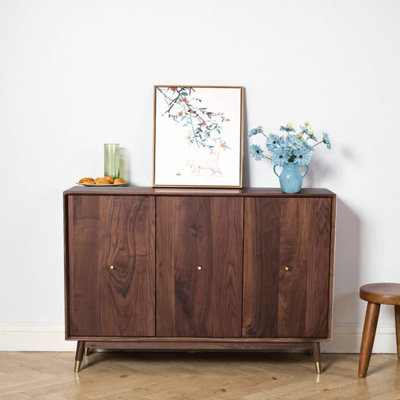 Modern Three-Door Shoe Storage Cabinet