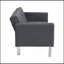 Canapé-lit Canapé-lit convertible pliant gris foncé-1912727012