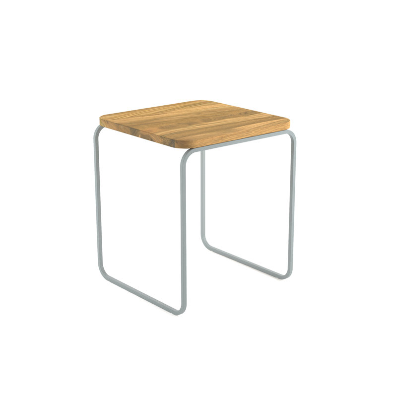 Scher Sled End Table, Grey