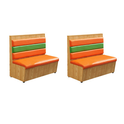 Faux Leather Upholstered Bench