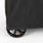 Loco Cookers 22.5 In Kettle Grill Cover with SmartTemp, Zipper, and Cart, Black