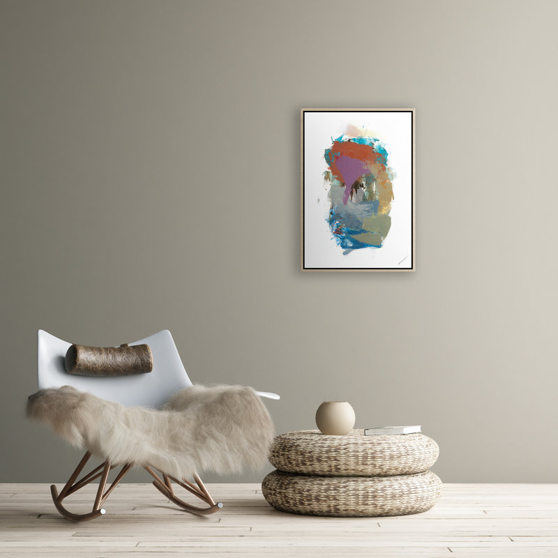 Silhouette VII Painting by Sarah Stockstill, 36.75" H x 25.75" W x 1.5" D, Glass Coat