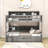 Gurleen Kids Twin Over Twin Bunk Bed with Drawers-1374802785
