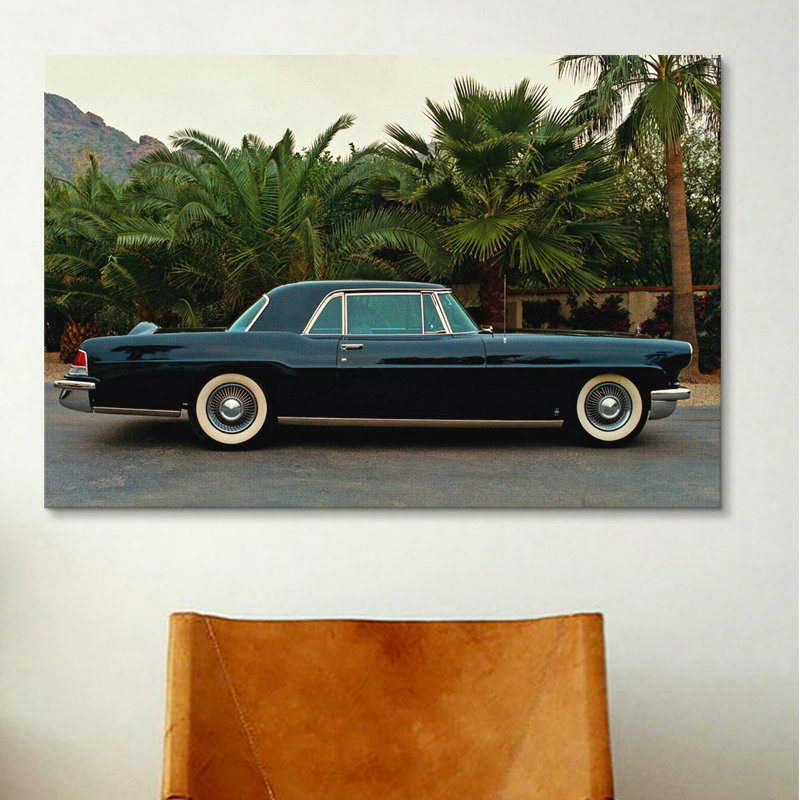 «Continental Lincoln» par Lyall, reproduction de photo sur toile, H 8 po x l 12 po x p 0,75 po