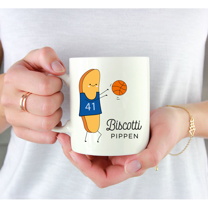 Tasse à café Funny Food pun, Biscuit biscotti