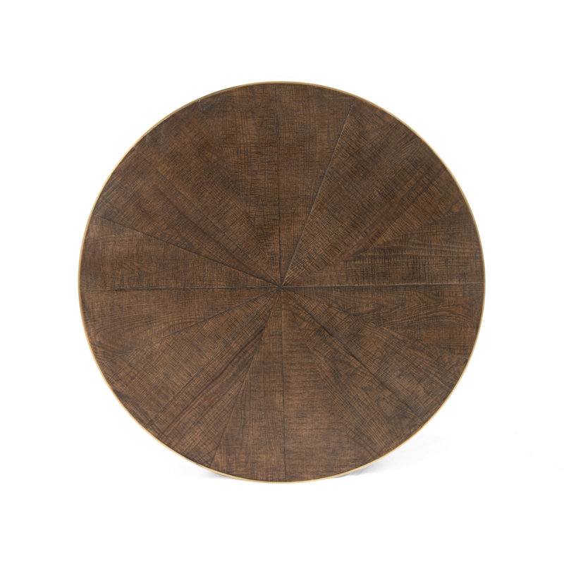 Perry Solid Wood Coffee Table, 15.5" H x 40" L x 40" W