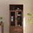 High quality walnut bookcase