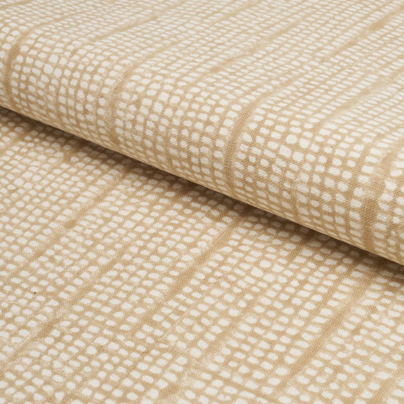 Tissu imprimé Noland Block, Sable