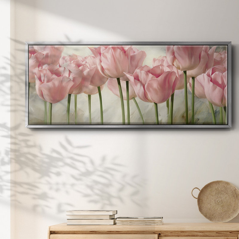 Nature Inspired I- Framed Canvas, 8" H x 20" W