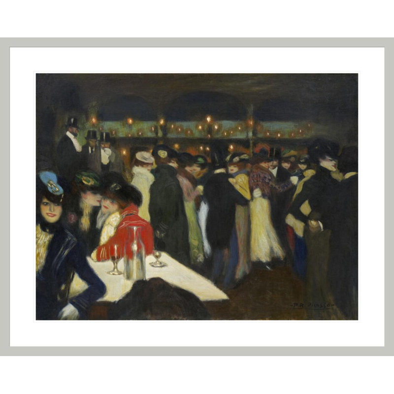 Le Moulin de la Galette par Pablo Picasso, impression giclée sur cadre, 33.5" H x 41.46" W