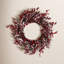 Snowy Ilex Berry Wreath 24"