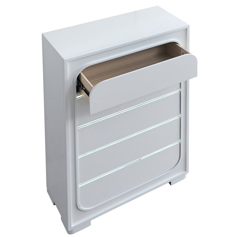 Commode Milan G08590-CH, blanc