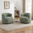 Bryonie Upholstered Swivel Barrel Chair-2039606047