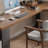 Dark Walnut Rectangular Solid Wood desks-107658640