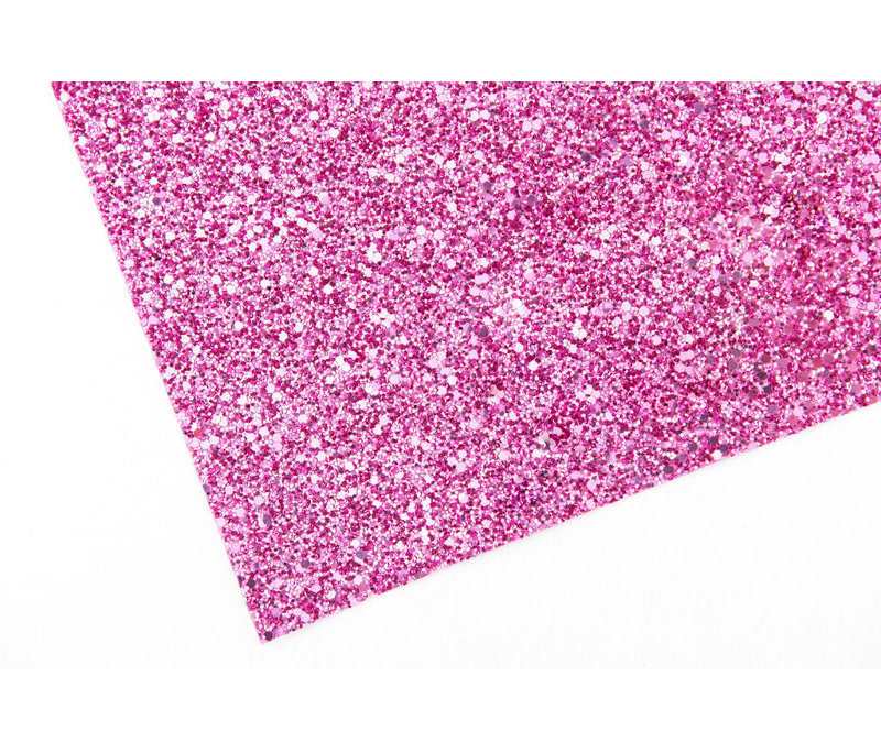 Dusky Rose - Échantillon de papier peint scintillant véritable (format A6)