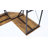 66''Computer L-Shaped Metal Base Desk Corner Gaming Desk-2089015896