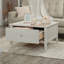 Table basse, finition GRIS CLAIR