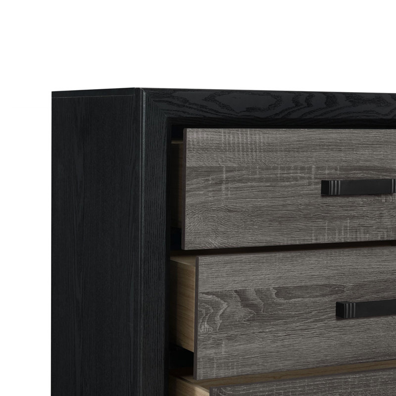 ROBE GRIS ET NOIR SOLUTO (Commode)