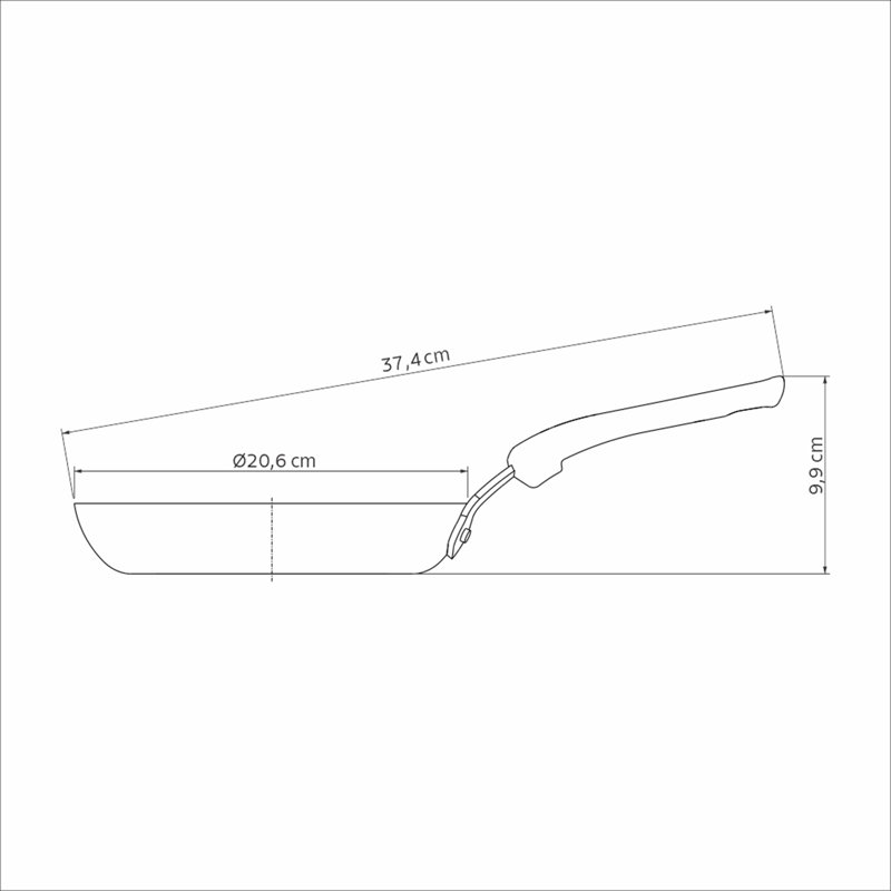 Tunis Non-Stick Frying Pan, 20 cm