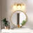 3-Light Bathroom Vanity Light with White Frosted Glass Shades (3 B11 Bulbs Included)-869121330