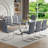 Glass Dining Table Set-1414519750-1414519752
