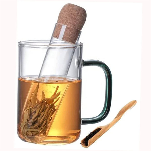 Healthy Total Tea Infuser Strainer Bag Loose Leaf Steeper Press Tea Filt  Tool