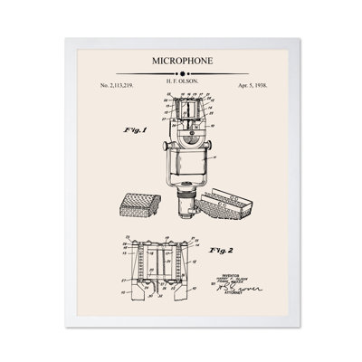 Plan du microphone n ° 1