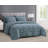 Washed Microfiber 7-Pieces Honeycomb Comforter Set with Sheets-209390783-209390782