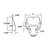 1/4 in. x 7/8 in., Red Drawer Guide Kit