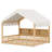 House-Shaped Daybed With Fense-1394894598