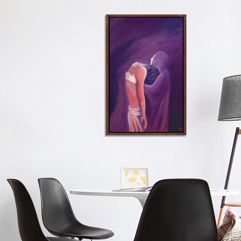 The Sorrowful Virgin Mary Holds Her Son Jesus After His Death, 1994 by Elizabeth Wang - Painting on Canvas