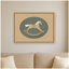 «Rocking Horse Yellow» par Molly Dillon de The Lil Dills Shop, reproduction d'art sur toile encadrée